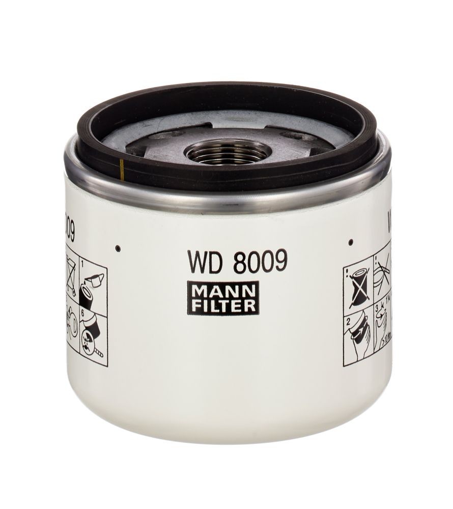 WD 8009 MANN-FILTER Hydraulikfilter, Automatikgetriebe IVECO EuroCargo IV