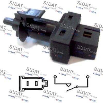 SIDAT 5.140093A2 Brake Light Switch A0045452114