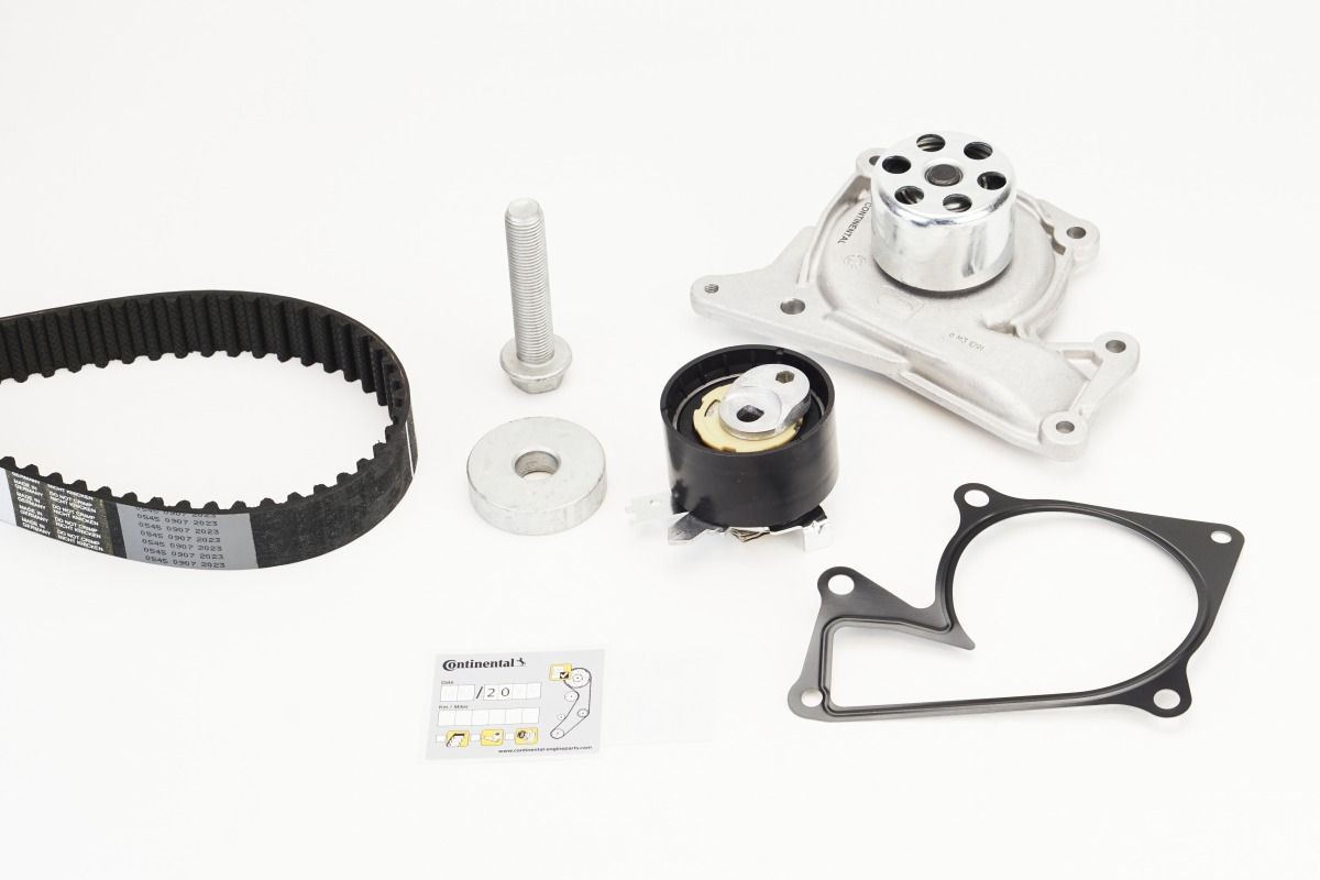 CONTITECH Water pump and timing belt kit CT1244WP2 Mercedes-Benz S-Class 2022