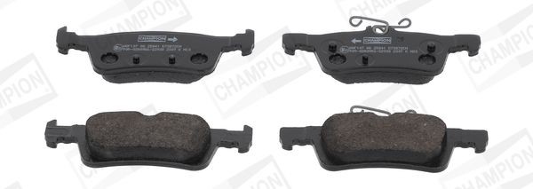 Great value for money - CHAMPION Brake pad set 573872CH