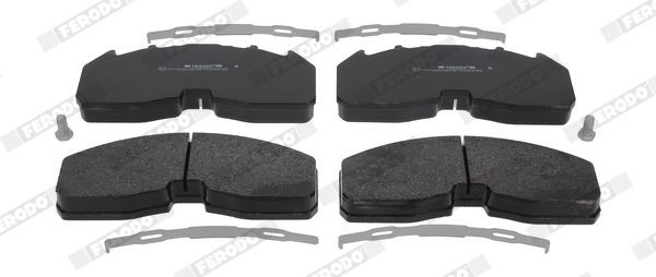 FERODO with accessories Height: 110mm, Width: 249mm, Thickness: 29mm Brake pads FCV5496B buy
