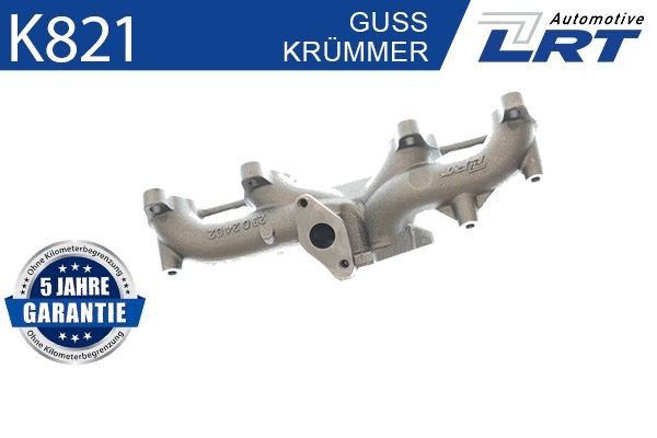 LRT Exhaust collector K821 for AUDI A4