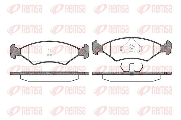 Ford MONDEO Disk pads 2149663 REMSA 0119.20 online buy