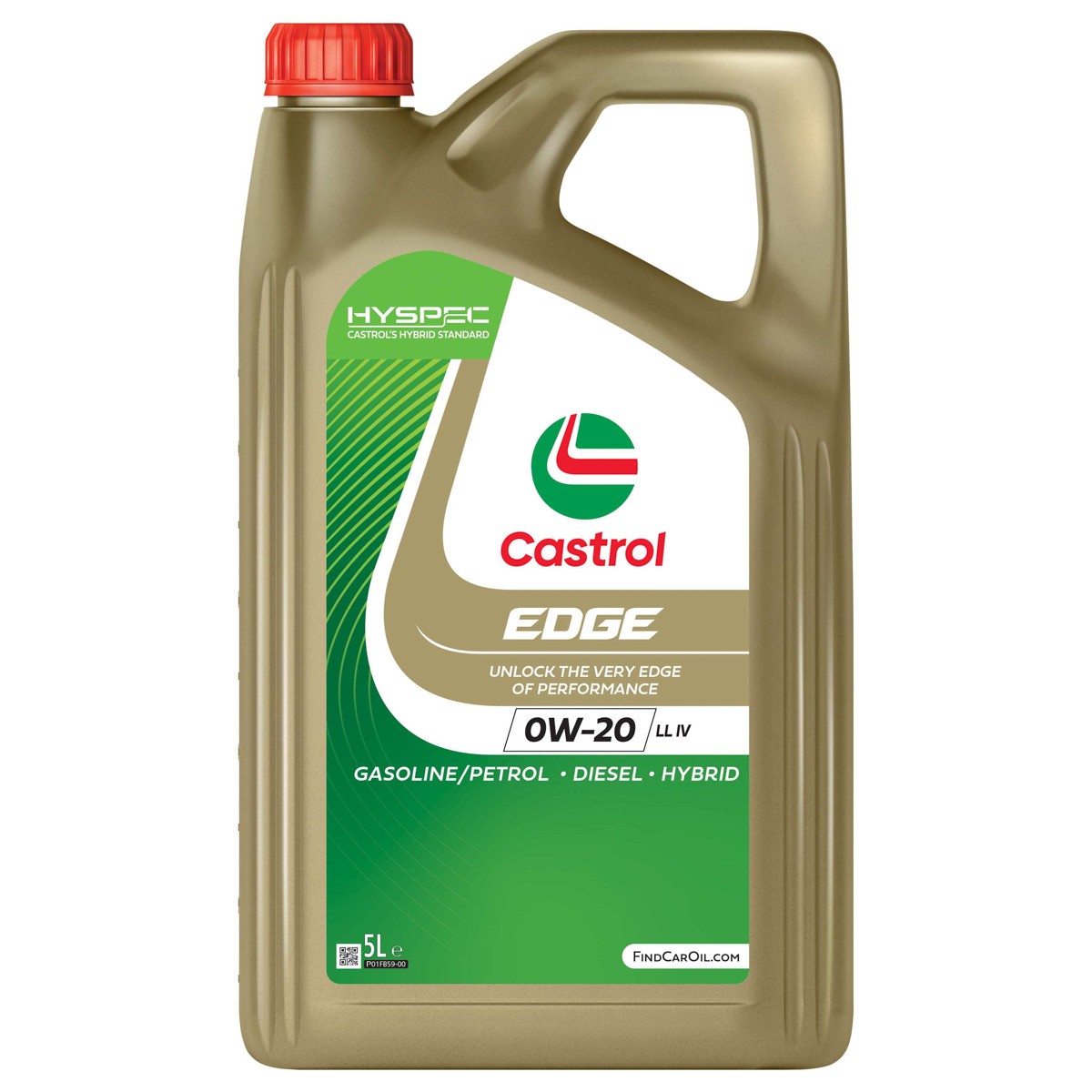 Automobile oil 0W-20 longlife petrol - 15F615 CASTROL EDGE, LL IV