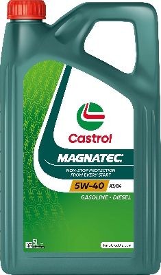 Öl 5W40 vollsynthetisches - 15F64B CASTROL Magnatec, A3/B4