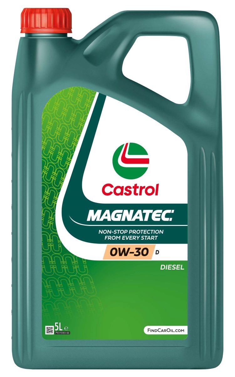 Motor oil CASTROL 0W-30, 5l, Synthetic Oil longlife 15F67A