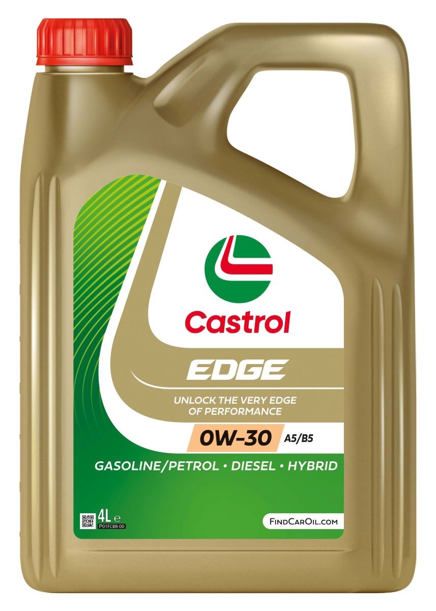 Engine oil CASTROL 0W-30, 4l, Full Synthetic Oil longlife 15F6A5