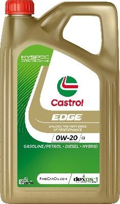 15F6EB Motor oil Castrol EDGE 0W-20 C5 CASTROL ACEA Light Duty C5 review and test