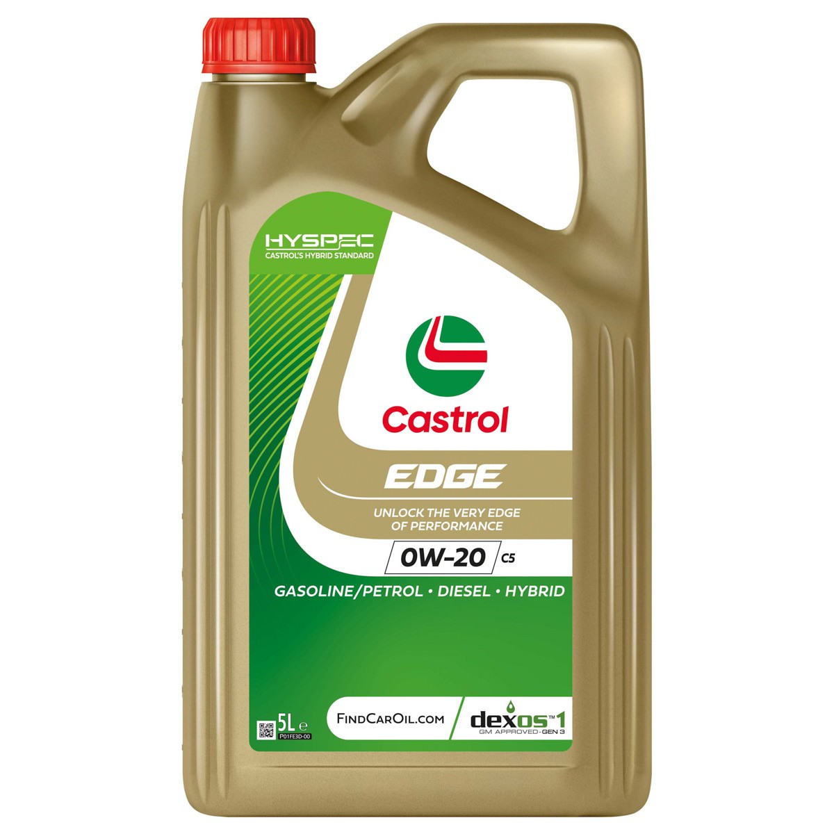 Car oil 0W-20 longlife diesel - 15F6EB CASTROL EDGE, C5