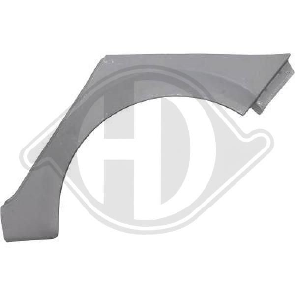 DIEDERICHS 9671531 Side panel RENAULT SCÉNIC 2007 price
