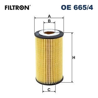 Original FILTRON Oil filter OE 665/4 for FORD TOURNEO CONNECT