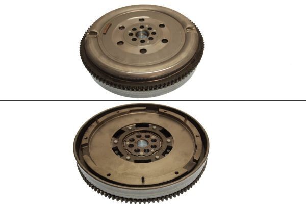 KAWE DMF333R Flywheel without screw set, with friction control plate, without pilot bearing
