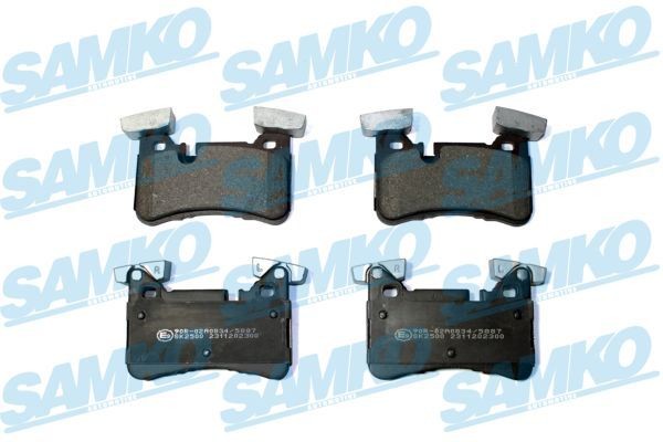 SAMKO 5SP2300 Brake pad set 0074209320