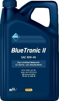 ARAL BlueTronic II 10W-40, 5l Motor oil 15F471 buy