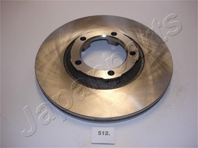 JAPANPARTS DI-512 Brake disc Front Axle, 254,6x20,2mm, 5x84, Vented