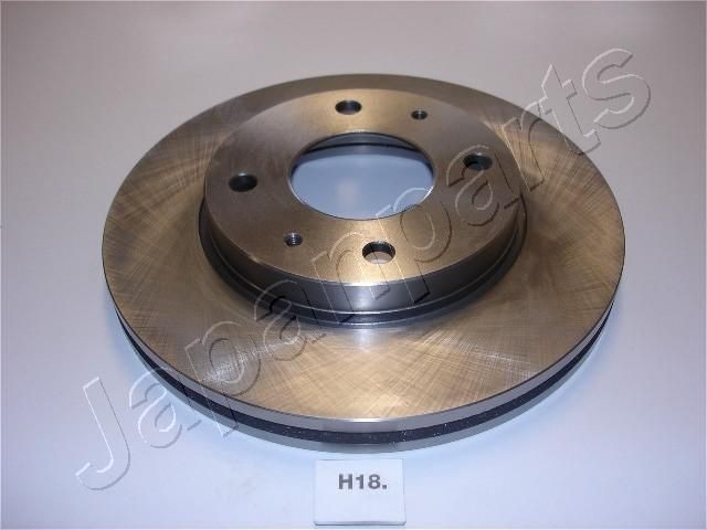 JAPANPARTS DI-H18 Brake disc Front Axle, 257x24mm, 4x69, Vented