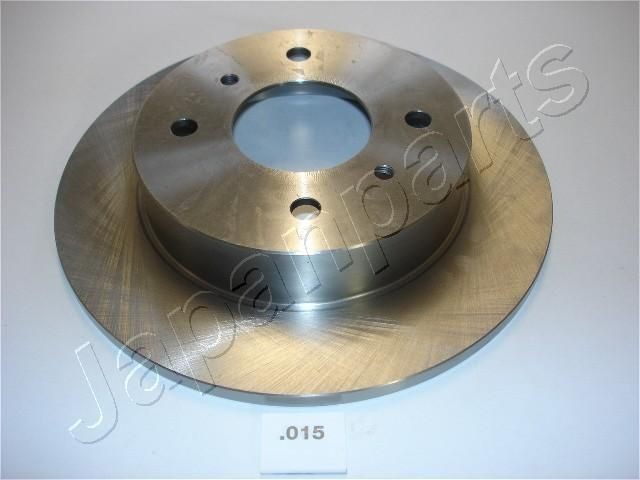 JAPANPARTS DP-015 Brake disc Rear Axle, 257,7x10mm, 4x68, solid