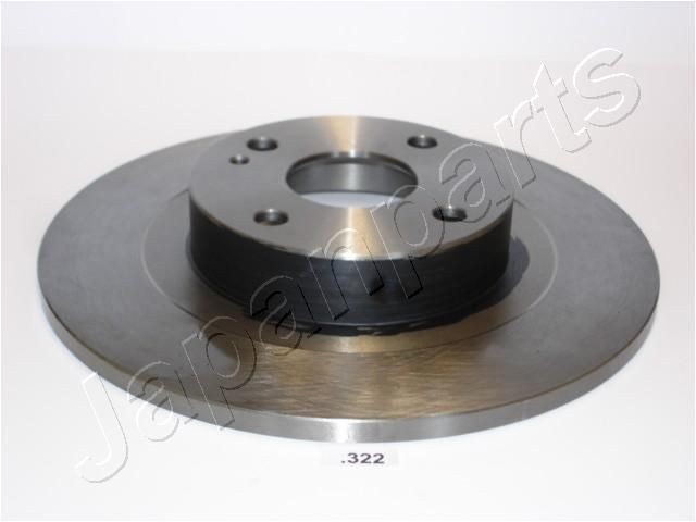 JAPANPARTS Rear Axle, 259x10mm, 4x55, solid Ø: 259mm, Brake Disc Thickness: 10mm Brake rotor DP-322 buy