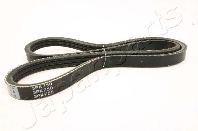 JAPANPARTS DV-3PK0750 Serpentine belt 750mm, 3
