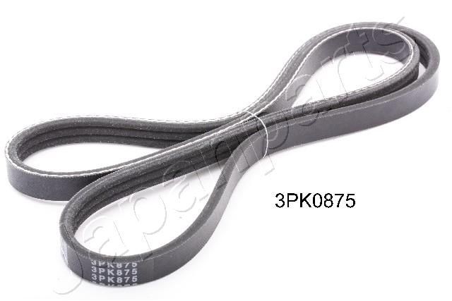 JAPANPARTS 875mm, 3 Number of ribs: 3, Length: 875mm Alternator belt DV-3PK0875 buy
