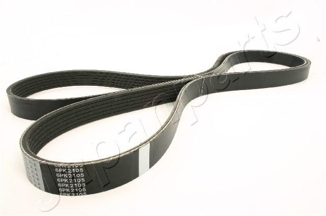 Original DV-6PK2105 JAPANPARTS V-ribbed belt MAZDA