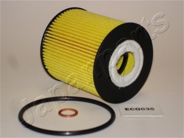 JAPANPARTS Filter Insert Inner Diameter: 24mm, Ø: 73mm Oil filters FO-ECO035 buy