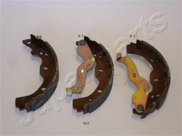JAPANPARTS GF-817AF Brake Shoe Set FIAT experience and price