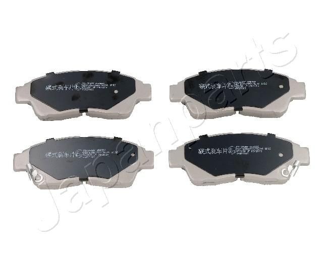 JAPANPARTS Front Axle Height: 52,7mm, Thickness: 17,4mm Brake pads PA-264AF buy