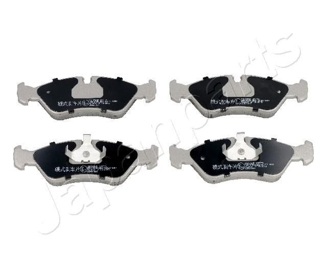 JAPANPARTS PA-376AF Brake pad set Front Axle, prepared for wear indicator