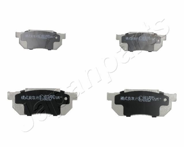 JAPANPARTS Front Axle Height: 46mm, Thickness: 14,4mm Brake pads PA-414AF buy