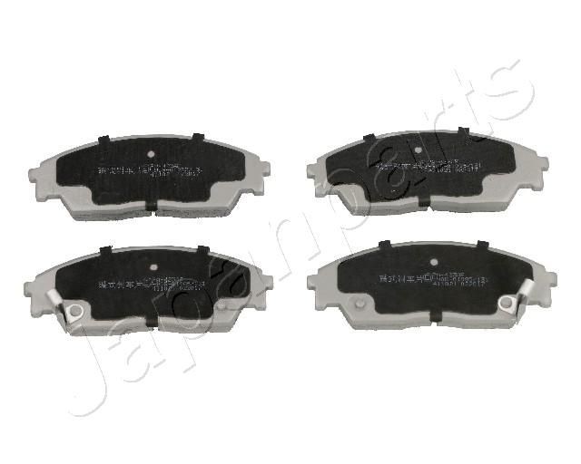 JAPANPARTS Front Axle Height: 49,2mm, Thickness: 15mm Brake pads PA-423AF buy