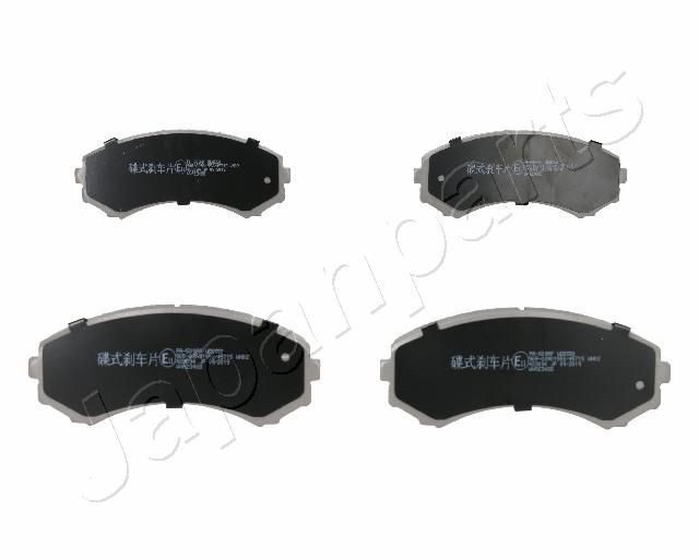 JAPANPARTS Front Axle Height: 58mm, Thickness: 15,6mm Brake pads PA-509AF buy