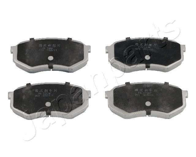 JAPANPARTS Front Axle Height: 54,5mm, Thickness: 14,8mm Brake pads PA-520AF buy