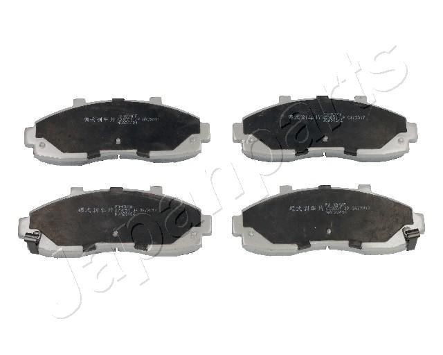 JAPANPARTS Front Axle Height: 57,9mm, Thickness: 16mm Brake pads PA-K01AF buy