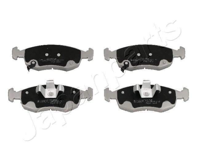 JAPANPARTS Front Axle Height: 52,1mm, Thickness: 17,5mm Brake pads PA-K02AF buy