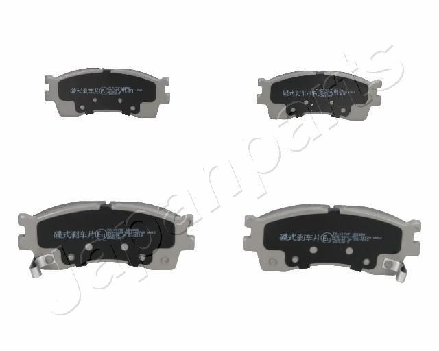 JAPANPARTS Front Axle Height: 52mm, Thickness: 17mm Brake pads PA-K17AF buy
