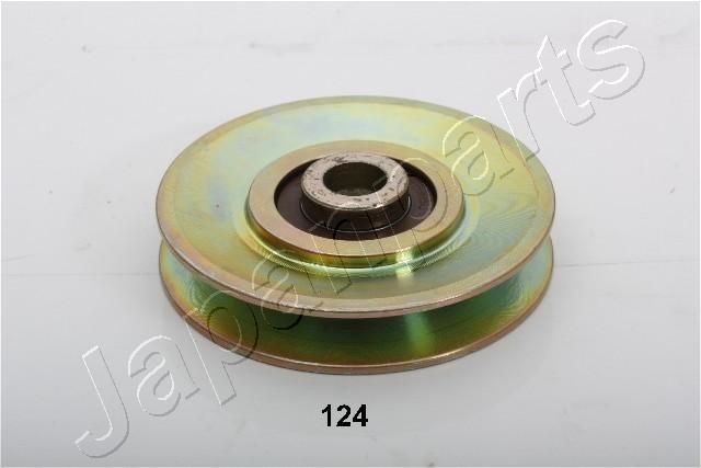 Nissan BLUEBIRD Deflection / Guide Pulley, v-ribbed belt JAPANPARTS RP-124 cheap