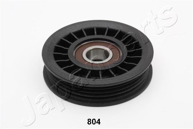 JAPANPARTS RP-804 Deflection / guide pulley, v-ribbed belt NISSAN BLUEBIRD 2001 in original quality
