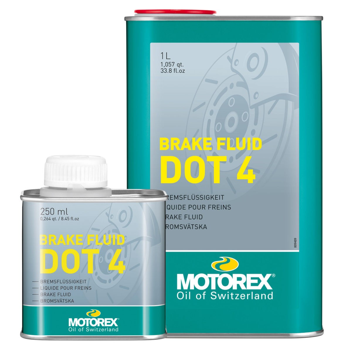 DUCATI GTL Bremsflüssigkeit 1l MOTOREX DOT 4, DOT 4 7611197190417