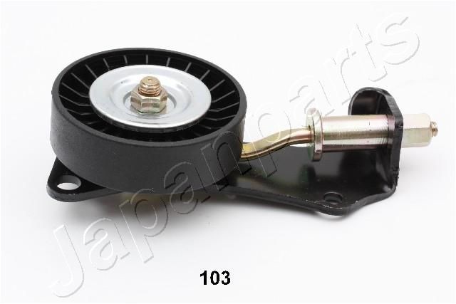 JAPANPARTS TP-103 Tensioner pulley, v-ribbed belt NISSAN MAXIMA 2008 in original quality