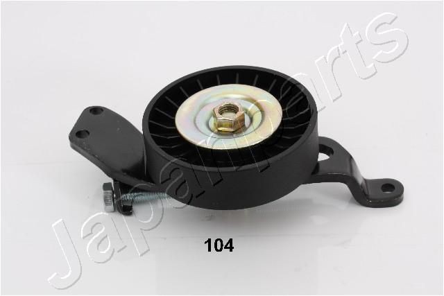 JAPANPARTS TP-104 Tensioner pulley, v-ribbed belt NISSAN 300 ZX 1985 in original quality