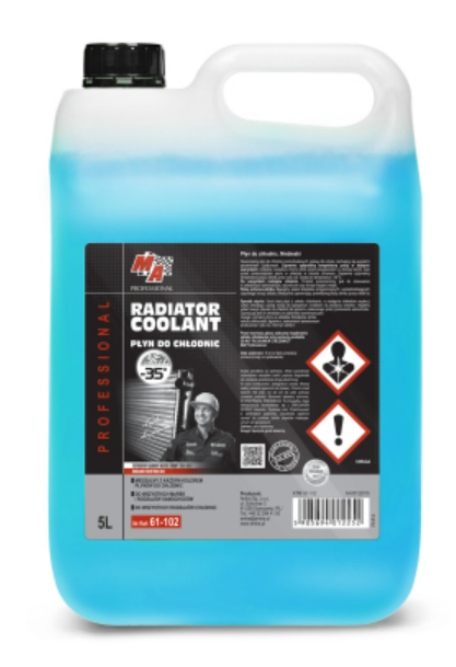 HERCULES LIMBO Kühlmittel Blau, 5l MA PROFESSIONAL Car radiator fluid 61-102