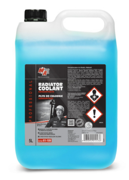 KYMCO YAGER Kühlmittel Blau, 5l MA PROFESSIONAL Coolant concentrate 61-109