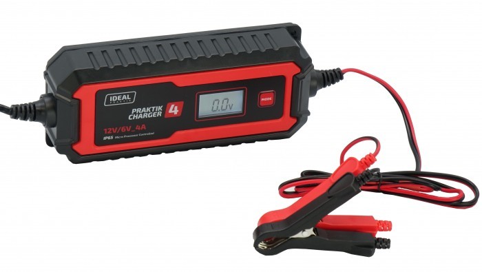 Chargeur de batterie avec démarrage rapide - Max. 15A - Pour batterie au  plomb 6V et 12V