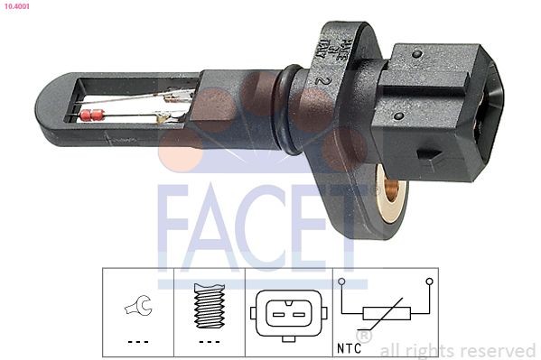 EPS 1.994.001 FACET Made in Italy - OE Equivalent Intake air temperature sensor 10.4001 buy