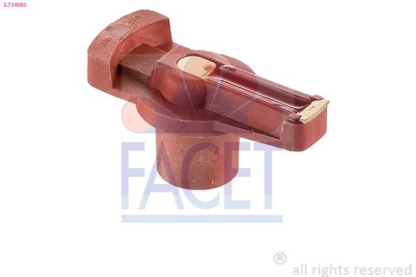 FACET 3.7549RS Distributor rotor Made in Italy - OE Equivalent