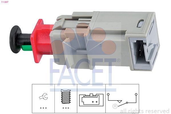 FACET 7.1207 Clutch control switch price