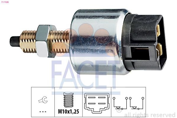EPS 1.830.315 FACET 73315 Oil temp sensor MG MGF Convertible (RD) 1.8 i 16V 120 hp Petrol 1995