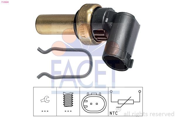 Facet OE Quality Replacement Coolant Temperature Sensor 73245 