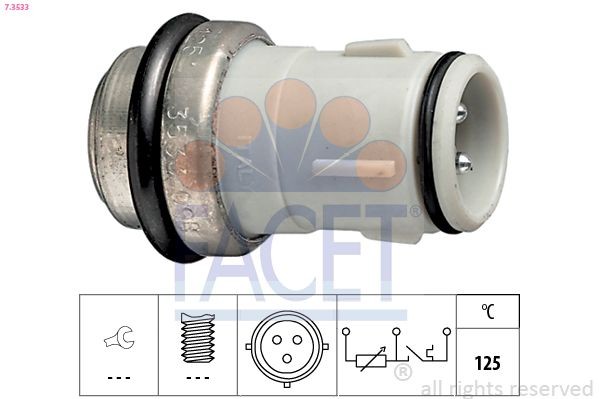 KW530533 FACET Made in Italy - OE Equivalent Sensor, Kühlmitteltemperatur 7.3533 günstig kaufen